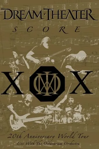 Dream Theater: Score - 20th Anniversary World Tour movie poster - Rated 7.6/10