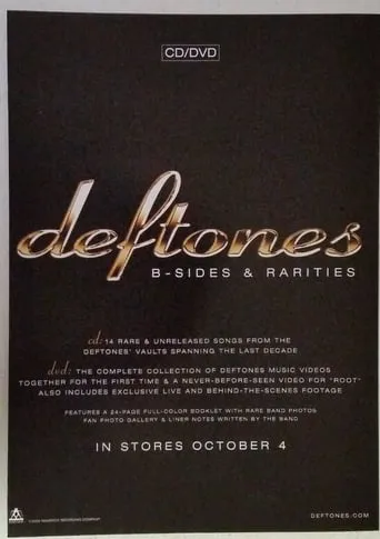 Deftones - B-Sides & Rarities DVD movie poster - Rated 8/10