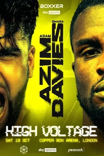 Adam Azim vs. Ohara Davies movie poster - Entertainment content