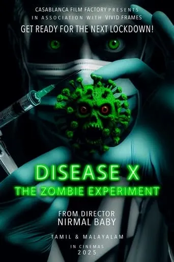 Disease X: The Zombie Experiment movie poster - Entertainment content
