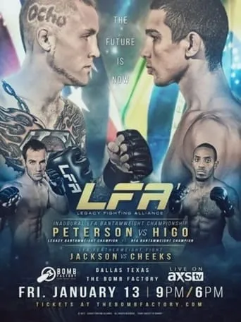 Legacy Fighting Alliance 1: Peterson vs. Higo movie poster - Entertainment content