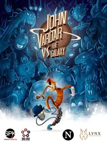 John Vardar vs the Galaxy movie poster - Rated 7/10