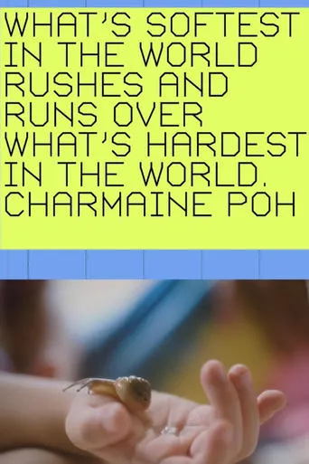 What's softest in the world rushes and runs over what's hardest in the world. movie poster - Entertainment content