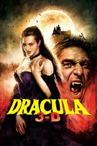 Dracula 3D movie poster - Rated 3.5/10