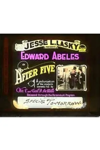 After Five movie poster - Entertainment content
