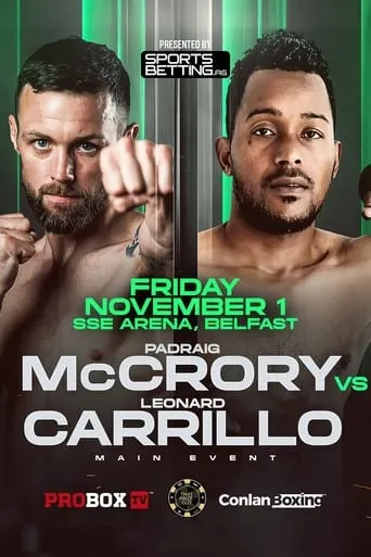 Padraig McCrory vs. Leonard Carrillo movie poster - Entertainment content