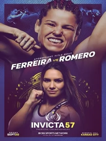Invicta FC 57: Ferreira vs. Romero movie poster - Entertainment content