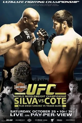 UFC 90: Silva vs. Cote movie poster - Rated 5.5/10