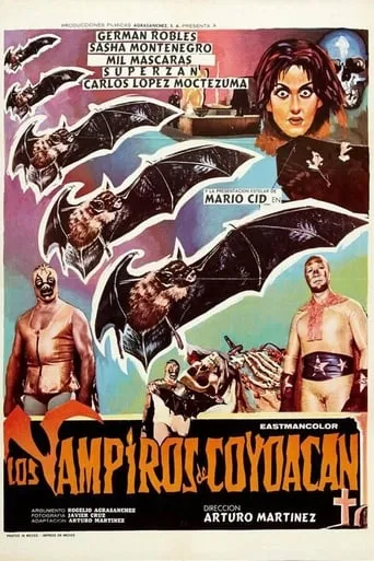 The Vampires of Coyoacan movie poster - Rated 4.1/10