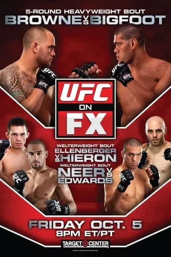 UFC on FX 5: Browne vs. Bigfoot movie poster - Rated 8.8/10