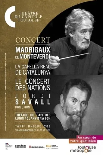 JORDI SAVALL : Madrigali, Guerrieri & Amorosi movie poster - Entertainment content