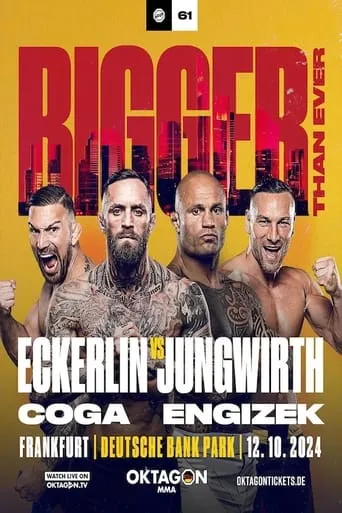 OKTAGON 62: Eckerlin vs. Jungwirth movie poster - Entertainment content