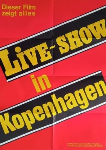 Live-Show in Kopenhagen movie poster - Entertainment content