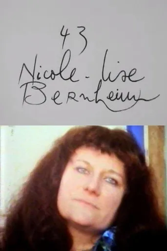 Cinématon n°43 : Nicole-Lise Bernheim movie poster - Entertainment content