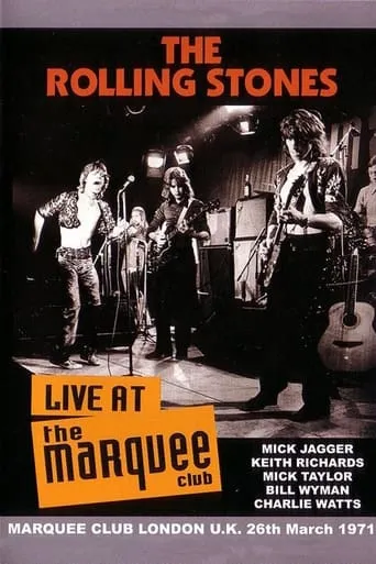 The Rolling Stones: The Marquee Club 1971 movie poster - Rated 9/10