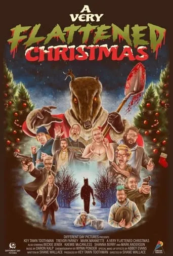A Very Flattened Christmas movie poster - Entertainment content