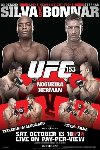 UFC 153: Silva vs. Bonnar movie poster - Rated 9.5/10