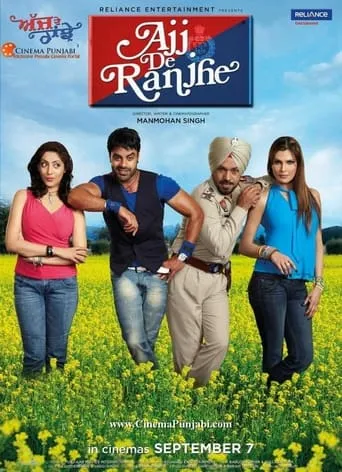 Ajj De Ranjhe movie poster - Rated 6/10
