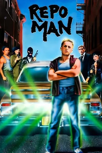 Repo Man movie poster - Rated 6.7/10