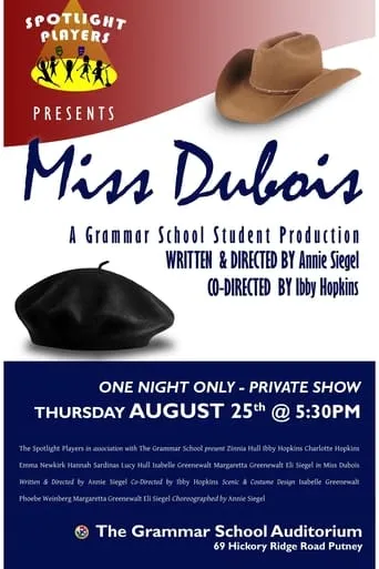 Miss Dubois movie poster - Rated 10/10