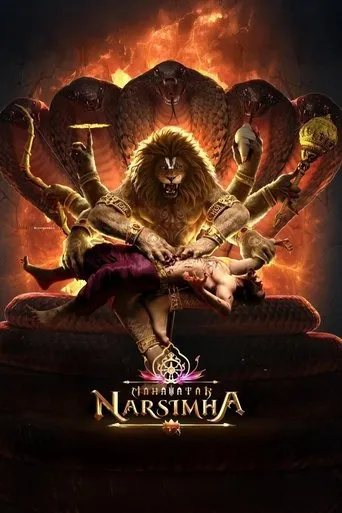 Mahavatar Narsimha movie poster - Rated 7.9/10