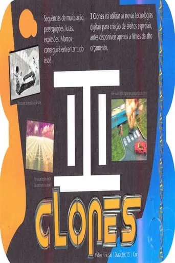 3 Clones movie poster - Entertainment content