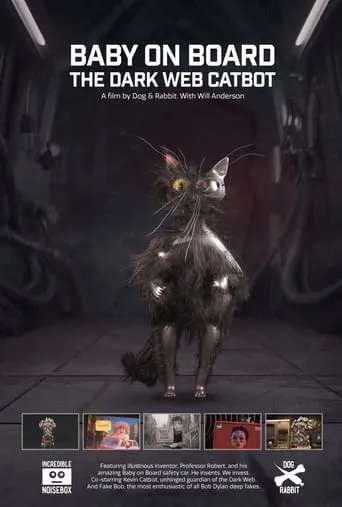 Baby on Board. The Dark Web Catbot movie poster - Entertainment content