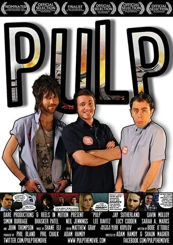 Pulp movie poster - Rated 6/10