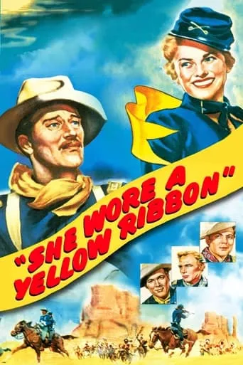 She Wore a Yellow Ribbon movie poster - Rated 6.867/10