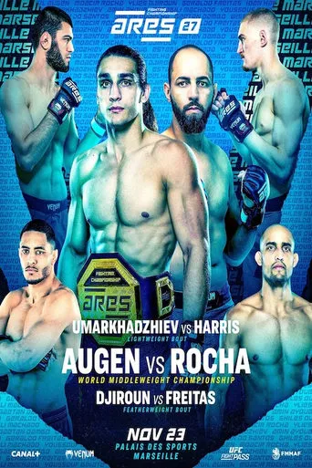 ARES 27: Augen vs. Rocha movie poster - Entertainment content