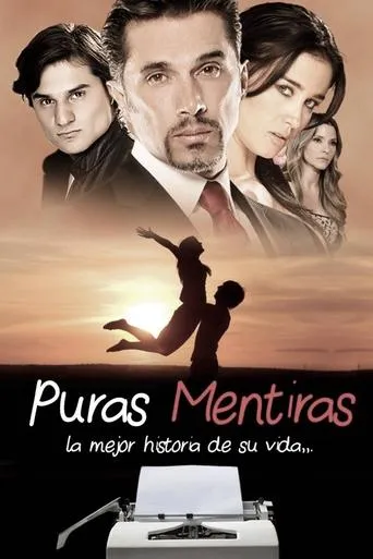 Puras mentiras movie poster - Entertainment content