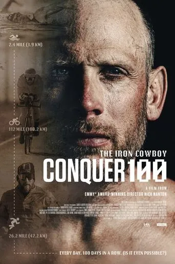 The Iron Cowboy: Conquer 100 movie poster - Entertainment content