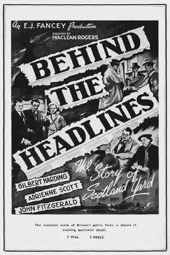 Behind the Headlines movie poster - Rated 2/10