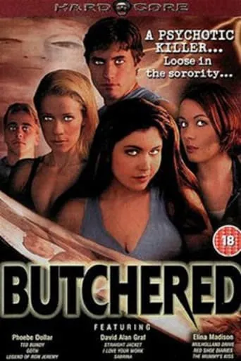 Butchered movie poster - Rated 3.3/10