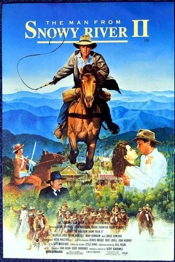 The Man From Snowy River II movie poster - Rated 6.9/10