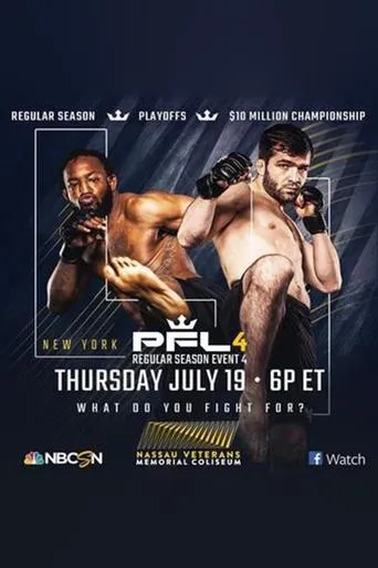 PFL 2018 #4: Regular Season - Palmer vs. Tursyn movie poster - Entertainment content