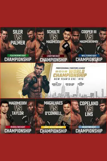 PFL 2018 #11: Championships - Cooper III vs. Magomedkerimov movie poster - Entertainment content