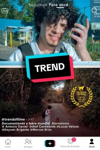 TREND movie poster - Entertainment content