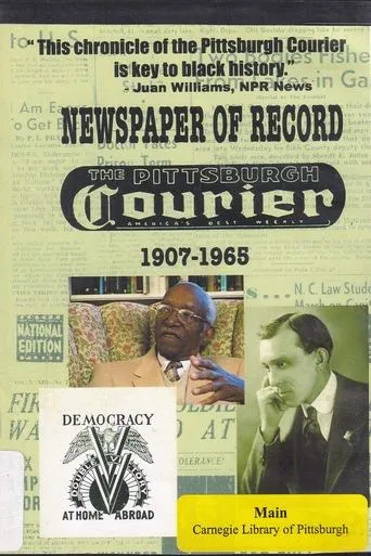 Newspaper of Record: The Pittsburgh Courier 1907-1965 movie poster - Entertainment content