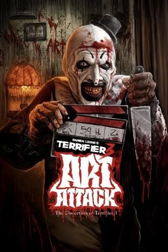 Art Attack! The Dissection of Terrifier 3 movie poster - Rated 7/10