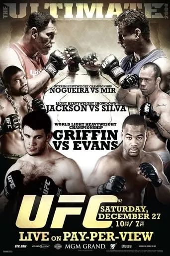 UFC 92: The Ultimate 2008 movie poster - Rated 6.7/10
