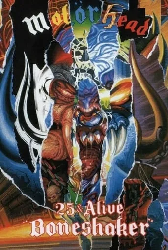 Motörhead: 25 & Alive Boneshaker movie poster - Rated 5.2/10