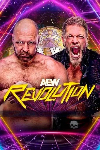 AEW Revolution movie poster - Rated 7.7/10