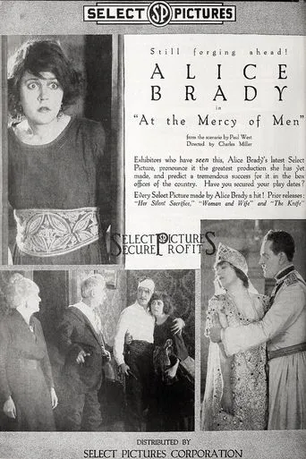 At the Mercy of Men movie poster - Entertainment content