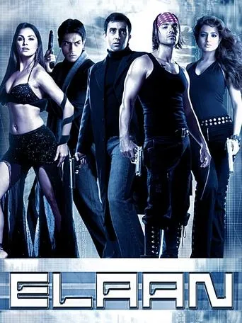 Elaan movie poster - Rated 5.6/10
