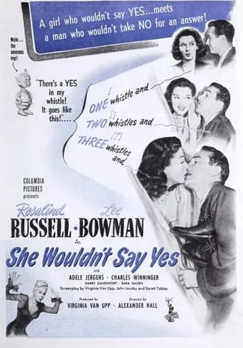She Wouldn't Say Yes movie poster - Rated 5.9/10