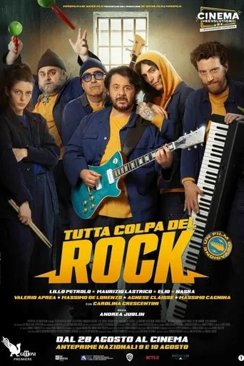Tutta colpa del rock movie poster - Rated 5/10