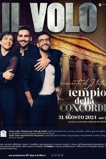 Il Volo - Natale ad Agrigento movie poster - Entertainment content