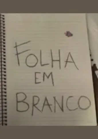 Folha em branco movie poster - Entertainment content