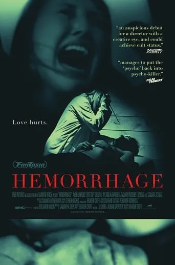Hemorrhage movie poster - Rated 2.7/10